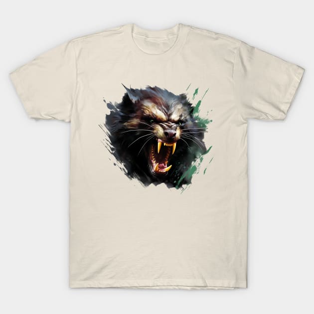 Splatter Wolverine T-Shirt by LikeABith